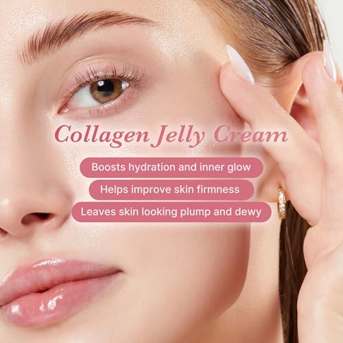 medicube Booster Glow Duo for Poreless Radiance: Age-R Booster Pro (Black) and Collagen Jelly Cream 50ml | Gifts for Women, Skin Care Set