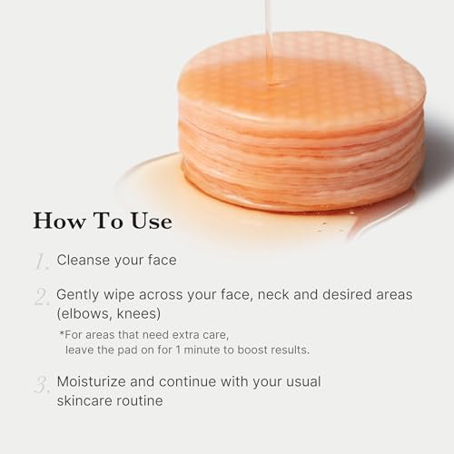 medicube Peel & Swipe Duo: Hypochlorous Acid Rice Peel Shot and Red Succinic Pad for Smooth, Clear Skin | Gentle Exofoliating Duo, Korean Skincare Set