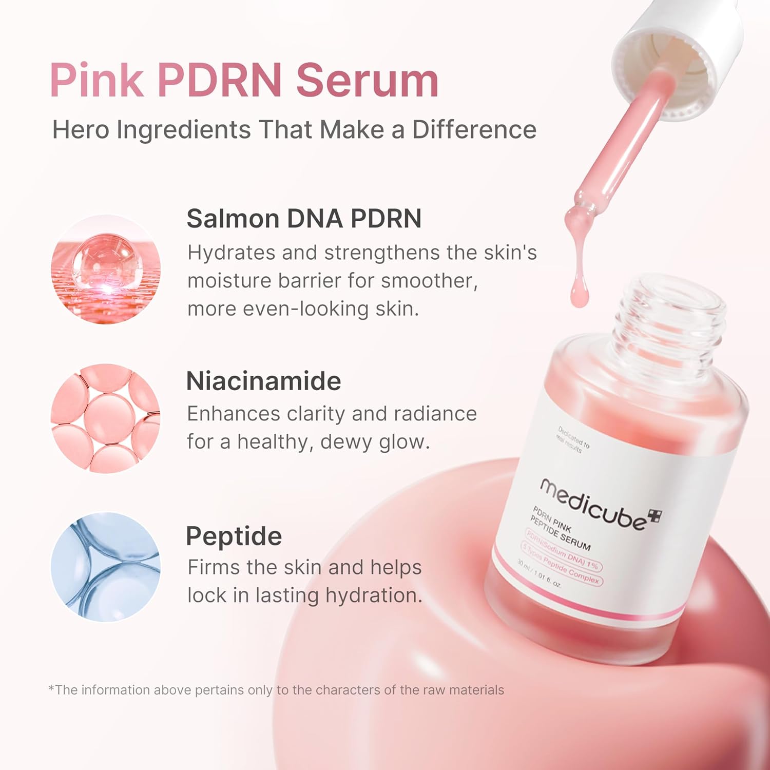 medicube Glass Glow Booster Device Duo | 3-Mode Facial Device for Radiant, Calming, and Bouncy-Looking Skin | Salmon DNA PDRN, Peptides & Niacinamide for Hydration & Firm-Looking Skin, Pink